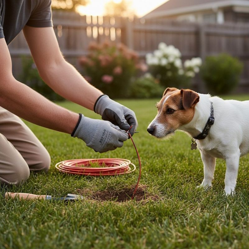 Pet Fence Installation