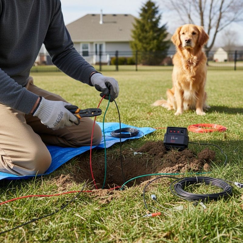 Pet Fence Installation