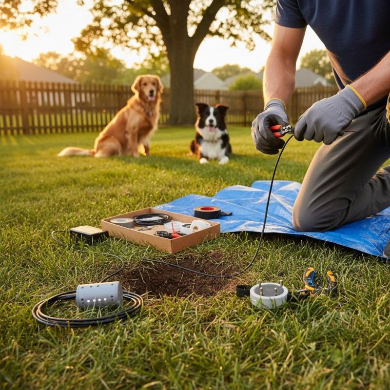 Contact About Pet Fence Installation